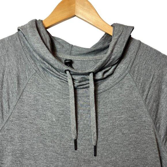Gaiam Womens Gray Short-Sleeve Hoodie Dress Size: XS - Picture 3 of 12